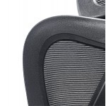 ΚΑΡΕΚΛΑ ΓΡΑΦΕΙΟΥ MEXER HM1195.01 ΜΑΥΡΟ MESH-ΜΕΤΑΛ.ΒΑΣΗ-NYLON ΣΚΕΛΕΤΟΣ 68x70x136Υεκ.