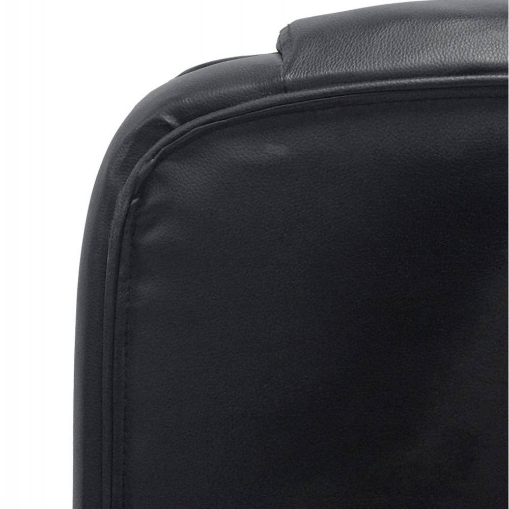 ΚΑΡΕΚΛΑ ΓΡΑΦΕΙΟΥ LAGOM HM1198 ΜΑΥΡO PVC-ΜΕΤΑΛ.ΒΑΣΗ-ΜΑΥΡΟ NYLON ΣΚΕΛΕΤΟΣ 60x70x104Υεκ