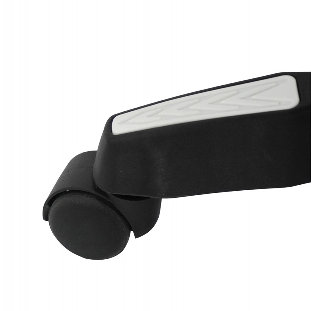 ΠΟΛΥΘΡΟΝΑ GAMING DARREN HM1203.04 ΜΑΥΡΟ-ΛΕΥΚΟ PVC & NYLON 58.5x100x120Υεκ.
