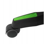 ΠΟΛΥΘΡΟΝΑ GAMING DARREN HM1203.03 ΜΑΥΡΟ-ΠΡΑΣΙΝΟ PVC & NYLON 58.5x100x120Υεκ.