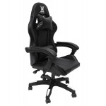 ΠΟΛΥΘΡΟΝΑ GAMING DARREN HM1203.10 ΜΑΥΡΟ-ΓΚΡΙ PVC & NYLON 60x60x120Υεκ.