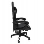 ΠΟΛΥΘΡΟΝΑ GAMING DARREN HM1203.10 ΜΑΥΡΟ-ΓΚΡΙ PVC & NYLON 60x60x120Υεκ.
