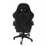 ΠΟΛΥΘΡΟΝΑ GAMING DARREN HM1203.10 ΜΑΥΡΟ-ΓΚΡΙ PVC & NYLON 60x60x120Υεκ.