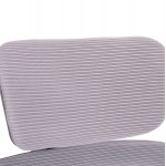 ΚΑΡΕΚΛΑ ΓΡΑΦΕΙΟΥ BASTON HM18236.02 ΓΚΡΙ MESH & ΜΑΥΡΟ PP ΣΚΕΛΕΤΟΣ 64x60x127Υεκ.