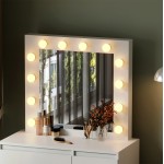 ΤΟΥΑΛΕΤΑ ΜΕ ΦΩΤΙΣΜΟ LED & ΣΥΡΤΑΡΙΑ KEITLIN HM2499.03 ΜΕΛΑΜΙΝΗ ΣΕ ΛΕΥΚΟ 80x40x140Υεκ.