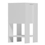ΚΟΜΟΔΙΝΟ ARGUS HM18378.02 ΜΕΛΑΜΙΝΗ ΣΕ ΛΕΥΚΟ 30x30x55Υεκ.