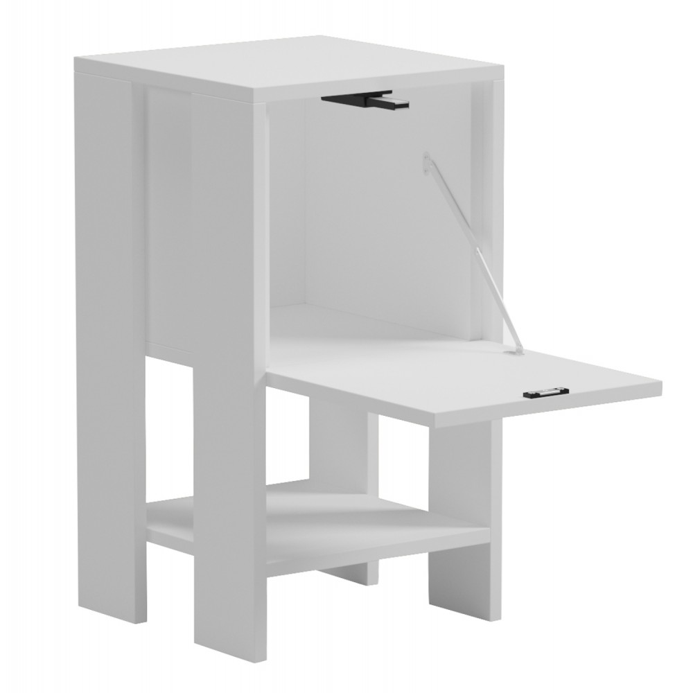 ΚΟΜΟΔΙΝΟ ARGUS HM18378.02 ΜΕΛΑΜΙΝΗ ΣΕ ΛΕΥΚΟ 30x30x55Υεκ.