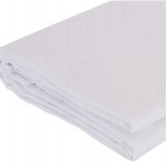 ΕΠΙΣΤΡΩΜΑ ΑΔΙΑΒΡΟΧΟ VELURA HM12174.90 MICROFIBER & PU--4 ΛΑΣΤΙΧΑ 90x200εκ