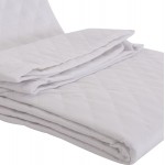 ΕΠΙΣΤΡΩΜΑ ΑΔΙΑΒΡΟΧΟ VELURA HM12174.90 MICROFIBER & PU--4 ΛΑΣΤΙΧΑ 90x200εκ