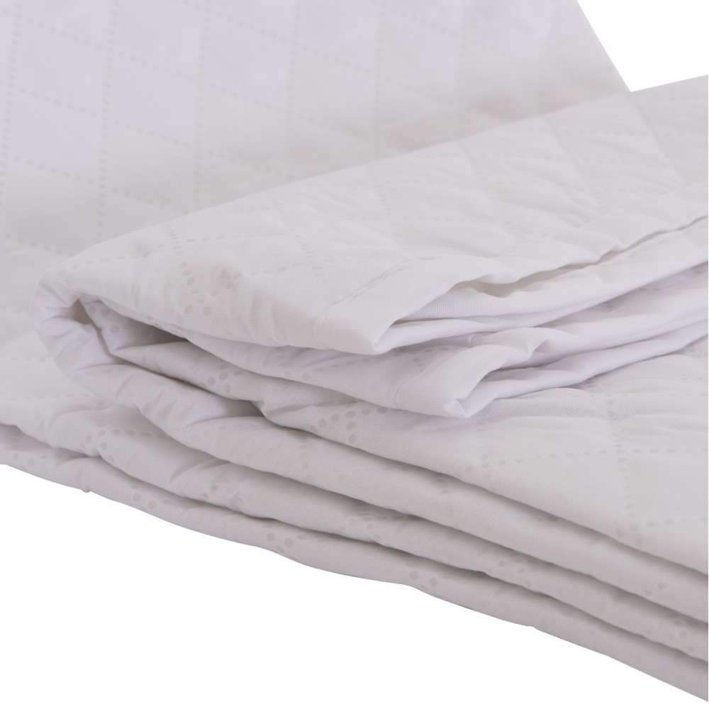 ΕΠΙΣΤΡΩΜΑ ΑΔΙΑΒΡΟΧΟ VELURA HM12174.90 MICROFIBER & PU--4 ΛΑΣΤΙΧΑ 90x200εκ