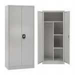 ΝΤΟΥΛΑΠΑ 2ΦΥΛΛΗ ΜΕΤΑΛΛΙΚΗ HRONDA HM5749.21 ME ΧΩΡΙΣΜΑ & ΚΛΕΙΔΑΡΙΑ 70x40x170Υεκ.