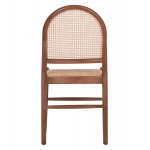 ΚΑΡΕΚΛΑ ΑΠΟ ΟΞΙΑ ΣΕ ΚΑΡΥΔΙ-RATTAN ΜΠΕΖ HM9407.04 43x50x87Υ εκ.