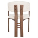 ΚΑΡΕΚΛΑ ZARRA HM9970.03 RUBBERWOOD ΣΕ ΚΑΡΥΔΙ-ΕΚΡΟΥ ΜΠΟΥΚΛΕ ΥΦΑΣΜΑ 55,5x59x81,5Υεκ