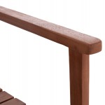 ΠΟΛΥΘΡΟΝΑ KEMPO HM6358 ΞΥΛΟ TEAK ΣΕ ΦΥΣΙΚΟ--58x58,5x88Υεκ.