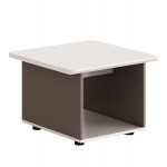 ΒΟΗΘΗΤΙΚΟ ΤΡΑΠΕΖAKI ΣΕΙΡΑ NEWLINE HM18286 ΜΕΛΑΜΙΝΗ ΚΡΕΜ-ΑΝΟΙΧΤΟ ΚΑΦΕ 60x60x42Υεκ