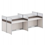 ΣΤΑΘΜΟΣ ΕΡΓΑΣΙΑΣ 4 ΘΕΣΕΩΝ ΣΕΙΡΑ NEWLINE HM18288 ΜΕΛΑΜΙΝΗ ΚΡΕΜ 249x123x110Υεκ