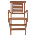 ΠΟΛΥΘΡΟΝΑ ΤΡΑΠΕΖΑΡΙΑΣ ΠΤΥΣΣΟΜΕΝΗ CRANDER HM6377 ΞΥΛΟ TEAK 53x63x90Υεκ.