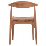 ΚΑΡΕΚΛΑ ΤΡΑΠΕΖΑΡΙΑΣ ΕΞ.ΧΩΡΟΥ DONNY HM6378 ΞΥΛΟ TEAK 52x54x74Υεκ.