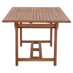 TΡΑΠΕΖΙ ΤΡΑΠΕΖΑΡΙΑΣ ΑΝΟΙΓΟΜΕΝΟ CRANDER HM6376 ΞΥΛΟ TEAK ΣΕ ΦΥΣΙΚΟ 180-240x100x76Υεκ