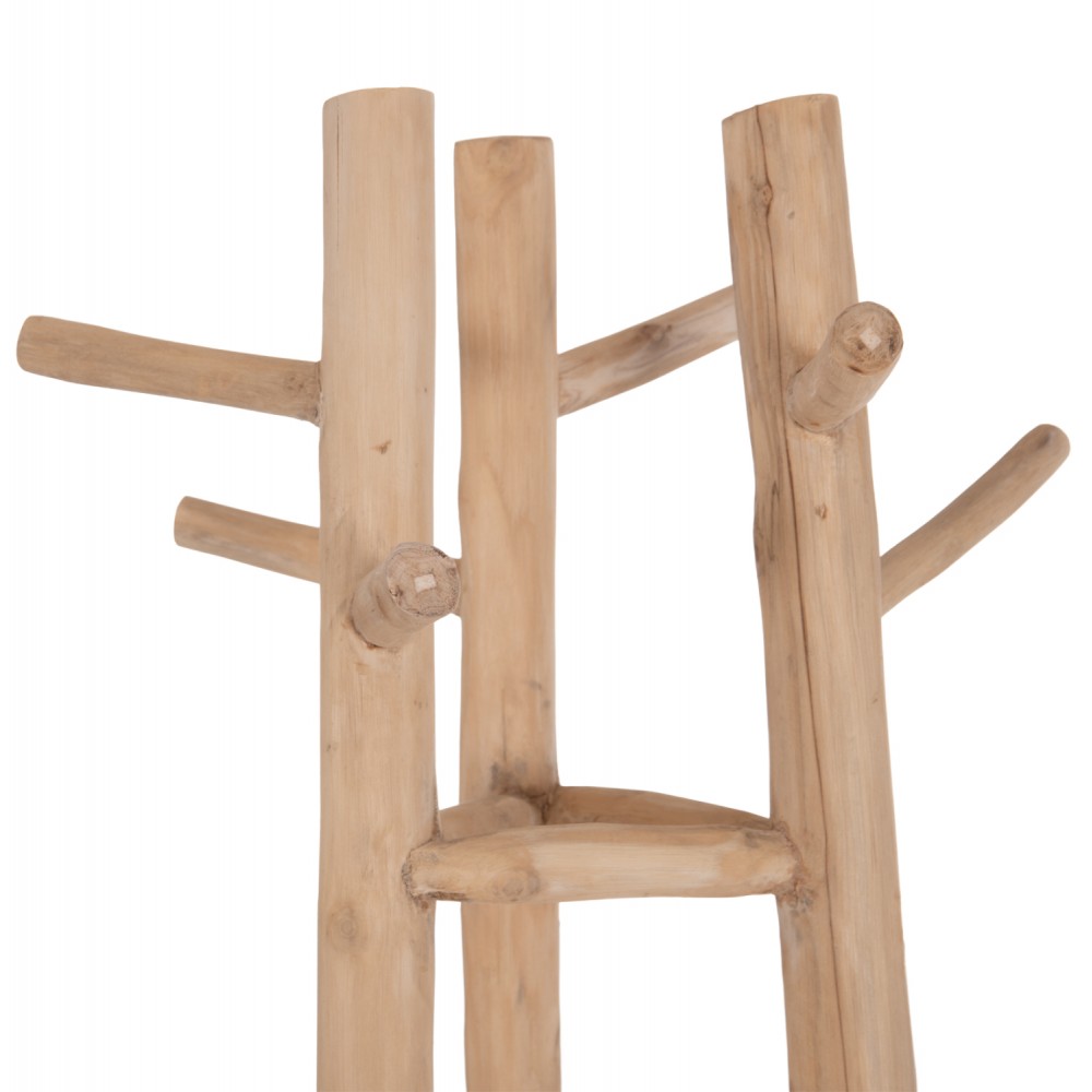 ΚΑΛΟΓΕΡΟΣ ΜΕ 3 ΚΟΛΩΝΕΣ TRIDEM HM4881 ΞΥΛΟ TEAK ΣΕ ΦΥΣΙΚΟ 52x52x200Υεκ.