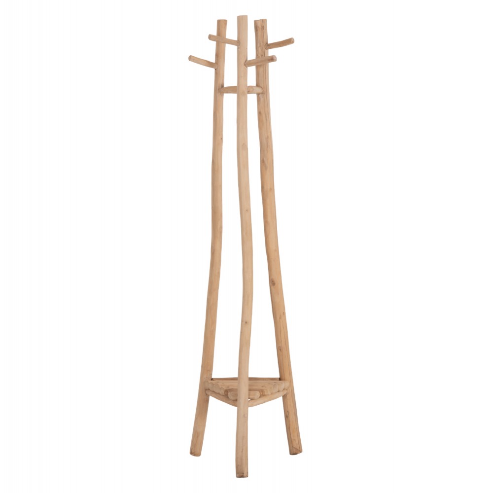 ΚΑΛΟΓΕΡΟΣ ΜΕ 3 ΚΟΛΩΝΕΣ TRIDEM HM4881 ΞΥΛΟ TEAK ΣΕ ΦΥΣΙΚΟ 52x52x200Υεκ.