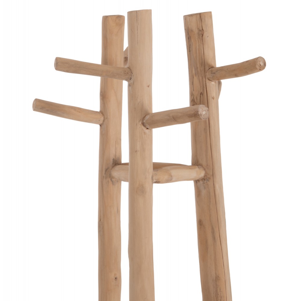 ΚΑΛΟΓΕΡΟΣ ΜΕ 3 ΚΟΛΩΝΕΣ TRIDEM HM4881 ΞΥΛΟ TEAK ΣΕ ΦΥΣΙΚΟ 52x52x200Υεκ.