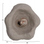 ΕΠΙΤΟΙΧΙΟ ΦΩΤΙΣΤΙΚΟ LUXON HM4701.03L FIBER CEMENT ΣΕ ΓΚΡΙ 44x15x42Υεκ.