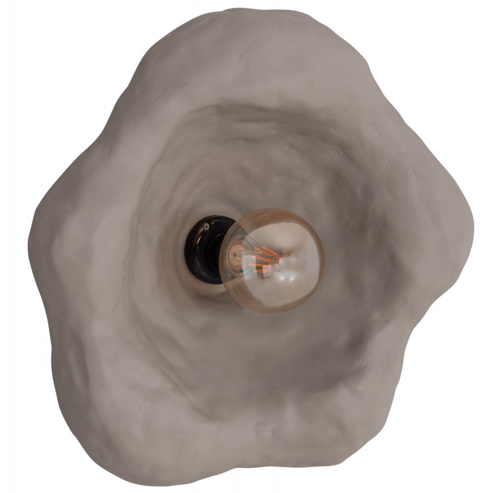 ΕΠΙΤΟΙΧΙΟ ΦΩΤΙΣΤΙΚΟ LUXON HM4701.03L FIBER CEMENT ΣΕ ΓΚΡΙ 44x15x42Υεκ.