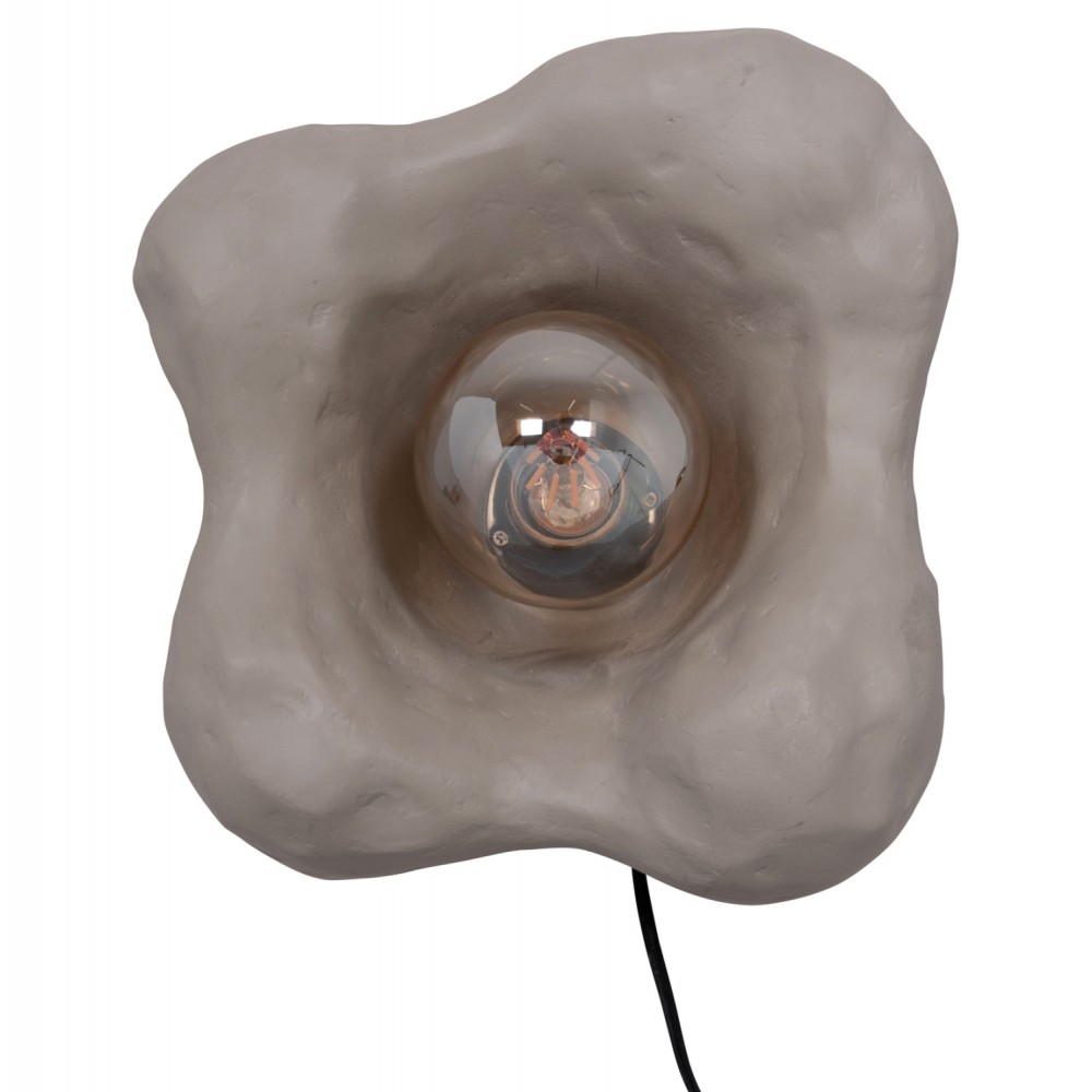 ΕΠΙΤΟΙΧΙΟ ΦΩΤΙΣΤΙΚΟ LUXON HM4701.03M FIBER CEMENT ΣΕ ΓΚΡΙ 28x15x28Υεκ.