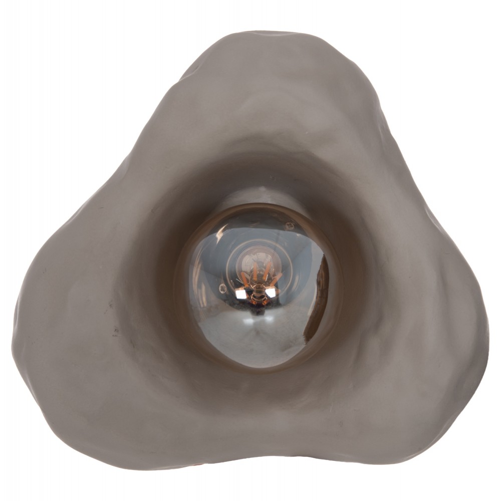 ΕΠΙΤΟΙΧΙΟ ΦΩΤΙΣΤΙΚΟ LUXON HM4701.03S FIBER CEMENT ΣΕ ΓΚΡΙ 28x15x25Υεκ.