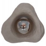 ΕΠΙΤΟΙΧΙΟ ΦΩΤΙΣΤΙΚΟ LUXON HM4701.03S FIBER CEMENT ΣΕ ΓΚΡΙ 28x15x25Υεκ.