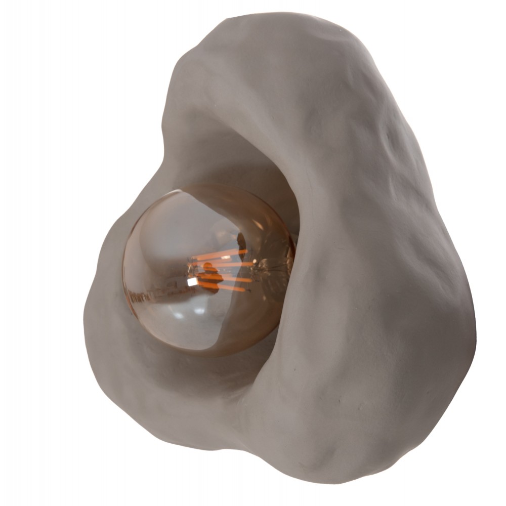 ΕΠΙΤΟΙΧΙΟ ΦΩΤΙΣΤΙΚΟ LUXON HM4701.03S FIBER CEMENT ΣΕ ΓΚΡΙ 28x15x25Υεκ.