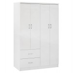 ΝΤΟΥΛΑΠΑ 4ΦΥΛΛΗ ME 2 ΣΥΡΤΑΡΙΑ BLAKELY HM339.05 ΛΕΥΚΗ 120Χ42,5Χ180,5 εκ.