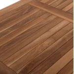 ΤΡΑΠΕΖΙ ΤΡΑΠΕΖΑΡΙΑΣ KENDALL ΠΤΥΣΣΟΜΕΝΟ HM9542 TEAK ΣΕ ΦΥΣΙΚΟ ΧΡΩΜΑ 120x80x75Yεκ.