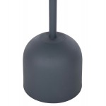 ΤΡΑΠΕΖΙ ΒΟΗΘΗΤΙΚΟ ΣΤΡΟΓΓΥΛΟ DELBEL HM4261.05 ΜΕΤΑΛΛΟ ΜΠΛΕ ΣΚΟΥΡΟ Φ39,5x53,5Υ εκ.