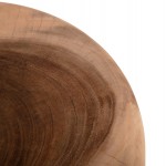 ΤΡΑΠΕΖΙ ΒΟΗΘΗΤΙΚΟ ΣΤΡΟΓΓΥΛΟ CUPRE HM9793 ΜΑΣΙΦ ΞΥΛΟ SUAR-ΦΥΣΙΚΟ Φ43x46Υεκ.