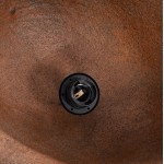 ΦΩΤΙΣΤΙΚΟ ΟΡΟΦΗΣ ΜΕ ΟΨΗ ΠΕΤΡΑΣ STONER (M) HM4418 ΣΚΟΥΡΟ ΜΠΕΖ 56x31x31Υεκ.