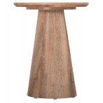 ΒΟΗΘΗΤΙΚΟ ΤΡΑΠΕΖΑΚΙ KARAN HM18029 MDF ΣΕ ΦΥΣΙΚΟ ΧΡΩΜΑ ΞΥΛΟΥ Φ45x56,5Υεκ