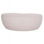 ΤΡΑΠΕΖΙ ΣΑΛΟΝΙΟΥ GERSON HM18151.02L FIBER CEMENT ΣΕ ΛΕΥΚΟ--122x78,5x40Υεκ.