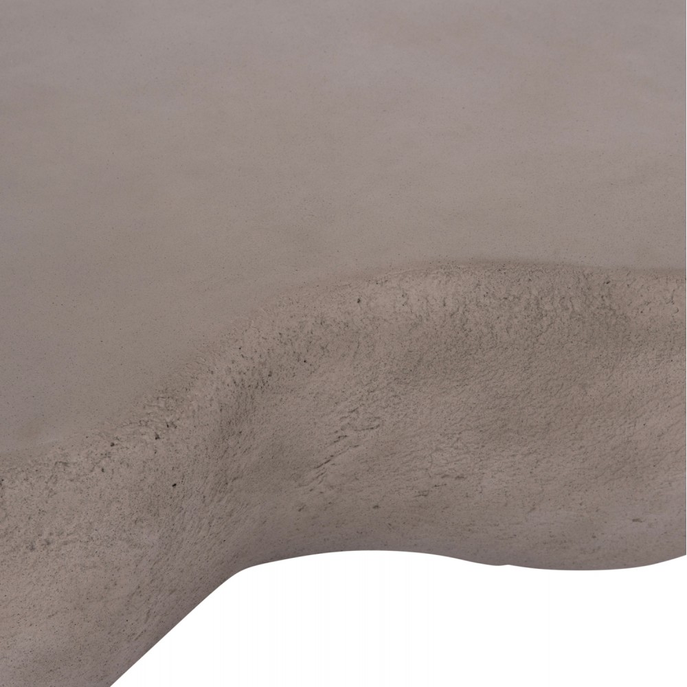 ΤΡΑΠΕΖΙ ΣΑΛΟΝΙΟΥ GERSON HM18151.03S FIBER CEMENT ΣΕ ΓΚΡΙ--104x72x40Υεκ.