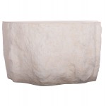 ΚΟΝΣΟΛΑ ΒΡΑΧΟΣ INTERON HM18152.02 FIBER CEMENT ΣΕ ΛΕΥΚΟ--120x50x71Υεκ.