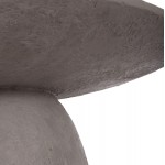 ΤΡΑΠΕΖΙ ΤΡΑΠΕΖΑΡΙΑΣ ΣΤΡΟΓΓΥΛΟ SEPPO HM18154.03 FIBER CEMENT ΣΕ ΓΚΡΙ--Φ119,5x75,5Υεκ.