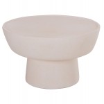 ΤΡΑΠΕΖΙ ΣΑΛΟΝΙΟΥ PIRSON HM18155.02 FIBER CEMENT ΣΕ ΛΕΥΚΟ--Φ60x36Υεκ.