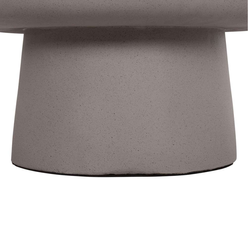 ΤΡΑΠΕΖΙ ΣΑΛΟΝΙΟΥ PIRSON HM18155.03 FIBER CEMENT ΣΕ ΓΚΡΙ--Φ60x36Υεκ.