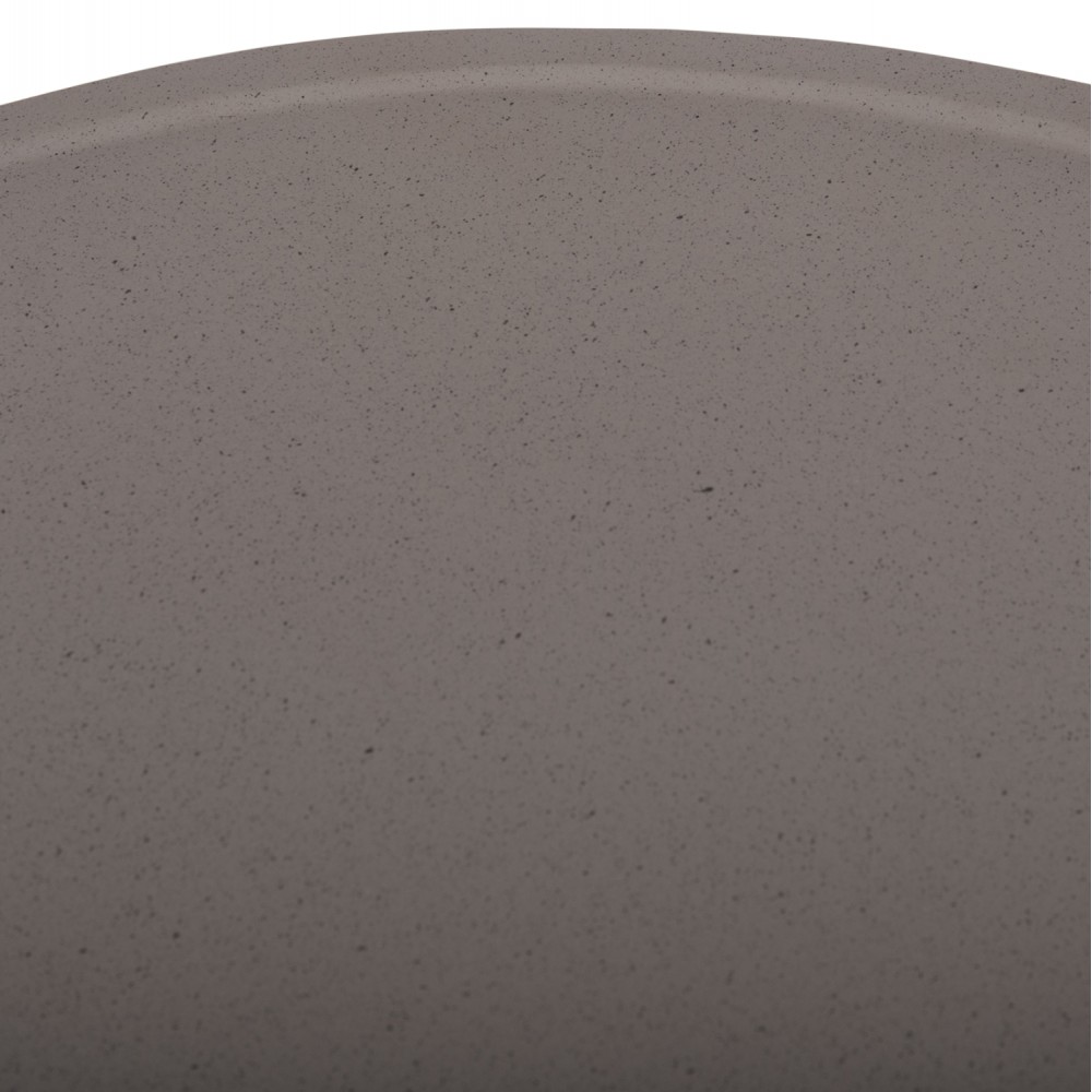 ΤΡΑΠΕΖΙ ΣΑΛΟΝΙΟΥ PIRSON HM18155.03 FIBER CEMENT ΣΕ ΓΚΡΙ--Φ60x36Υεκ.