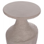 ΤΡΑΠΕΖΙ ΒΟΗΘΗΤΙΚΟ REBON HM18156.03L FIBER CEMENT ΣΕ ΓΚΡΙ--Φ40x56.5Υεκ.