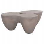ΤΡΑΠΕΖΙ ΣΑΛΟΝΙΟΥ SALLEN HM18161.03 FIBER CEMENT ΣΕ ΓΚΡΙ--108x94x38,5Υεκ.