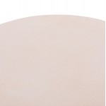 ΤΡΑΠΕΖΙ ΣΑΛΟΝΙΟΥ ΣΤΡΟΓΓΥΛΟ ALLAN HM18162.02 FIBER CEMENT ΣΕ ΑΝΟΙΧΤΟ ΜΠΕΖ--Φ92x49Υεκ.