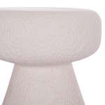 ΣΚΑΜΠΟ ΣΤΡΟΓΓΥΛΟ INTERON HM18171.02 FIBER CEMENT ΣΕ ΛΕΥΚΟ--Φ34x39Υεκ.