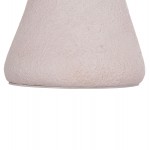 ΣΚΑΜΠΟ ΣΤΡΟΓΓΥΛΟ INTERON HM18171.02 FIBER CEMENT ΣΕ ΛΕΥΚΟ--Φ34x39Υεκ.
